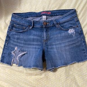 Jean shorts
